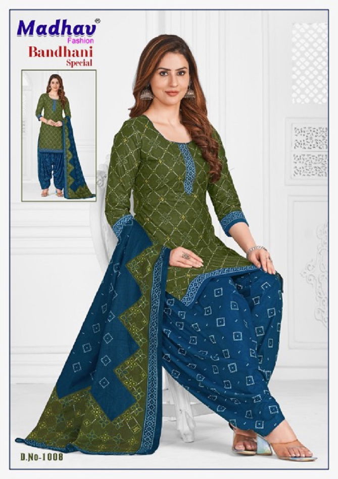 Bandhni Special Vol 1 By Madhav Printed Cotton Dress Material Wholesale Price In Surat
